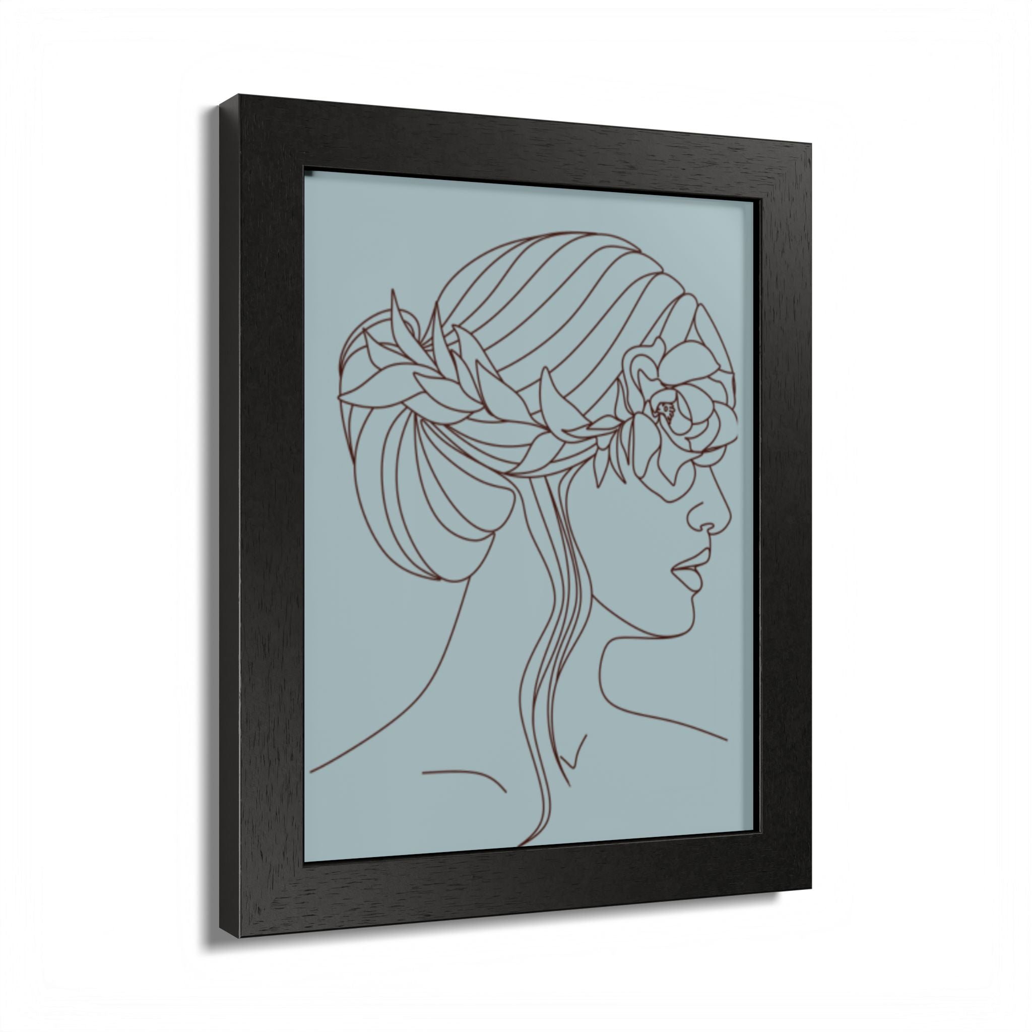 Multi-Color Framed Poster | Abstract Wall Art, Boho Home Decor | Pattern 5