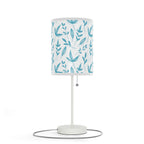 Elegant Floral Table Lamp for Living & Bedroom - Shade SLTL02 - SnugLiving