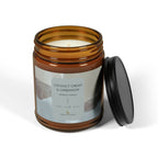 Coconut Cream & Cardamom Scented Candle, Aromatic Glass Candle | SnugLiving - SnugLiving