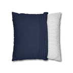 Cushion Cover, Throw pillow Case for Couch (Single Piece) : Patterned Deep Blue - SnugLiving