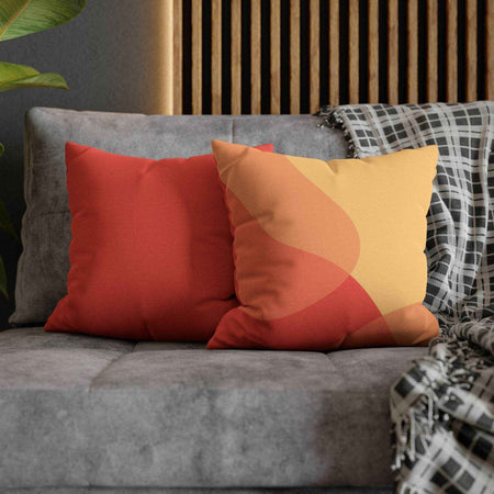 Cushion Cover, Throw pillow Case for Couch (Single Piece) : Red - SnugLiving