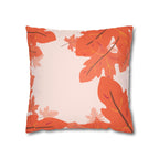Cushion Cover, Throw pillow Case for Couch (Single Piece): Vivid Orange - SnugLiving