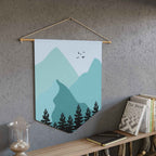 Pennant Flag/Wall Art - Mountain Scene - SnugLiving