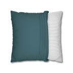 Cushion Cover, Throw pillow Case for Couch (Single Piece) : Bottle Green - SnugLiving