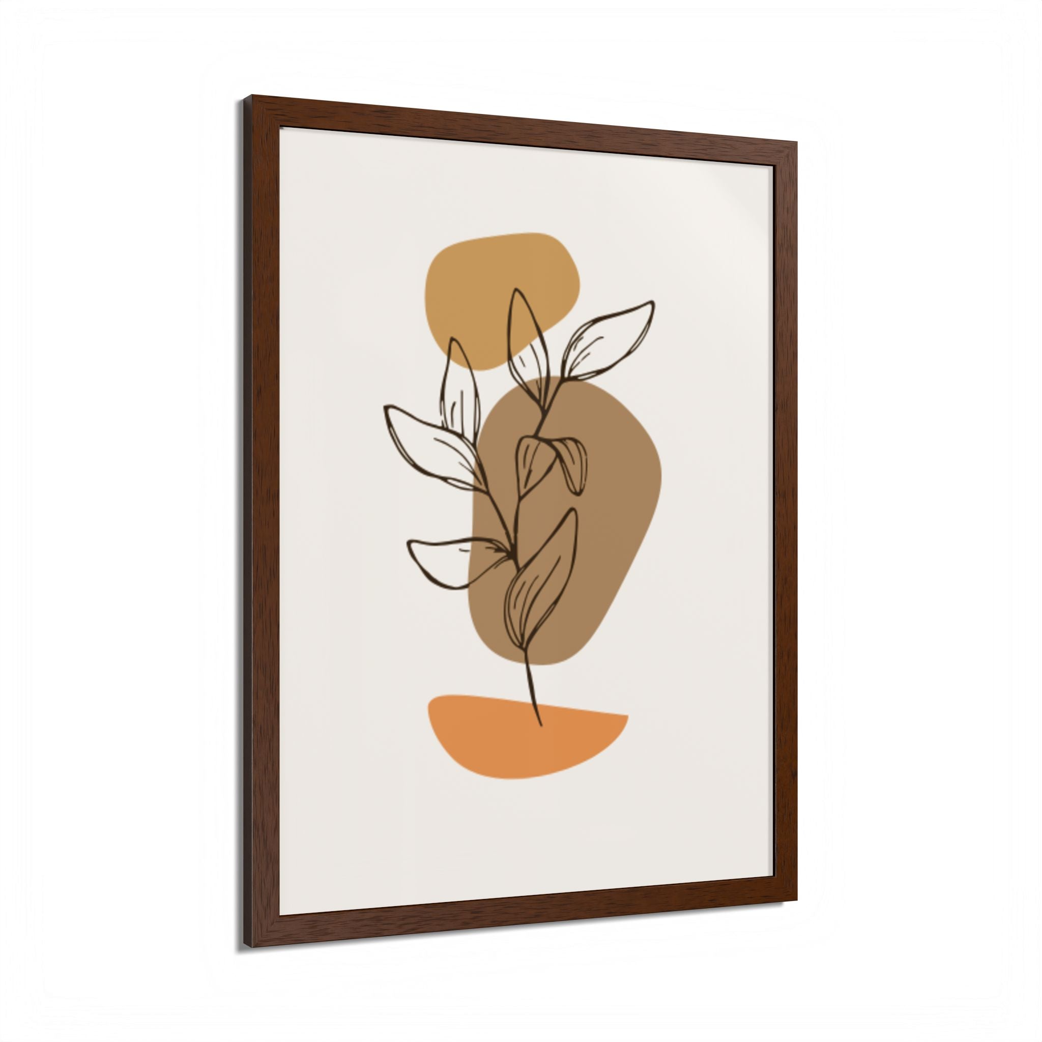 Multi-Color Framed Poster | Abstract Wall Art, Boho Home Decor | Pattern 9