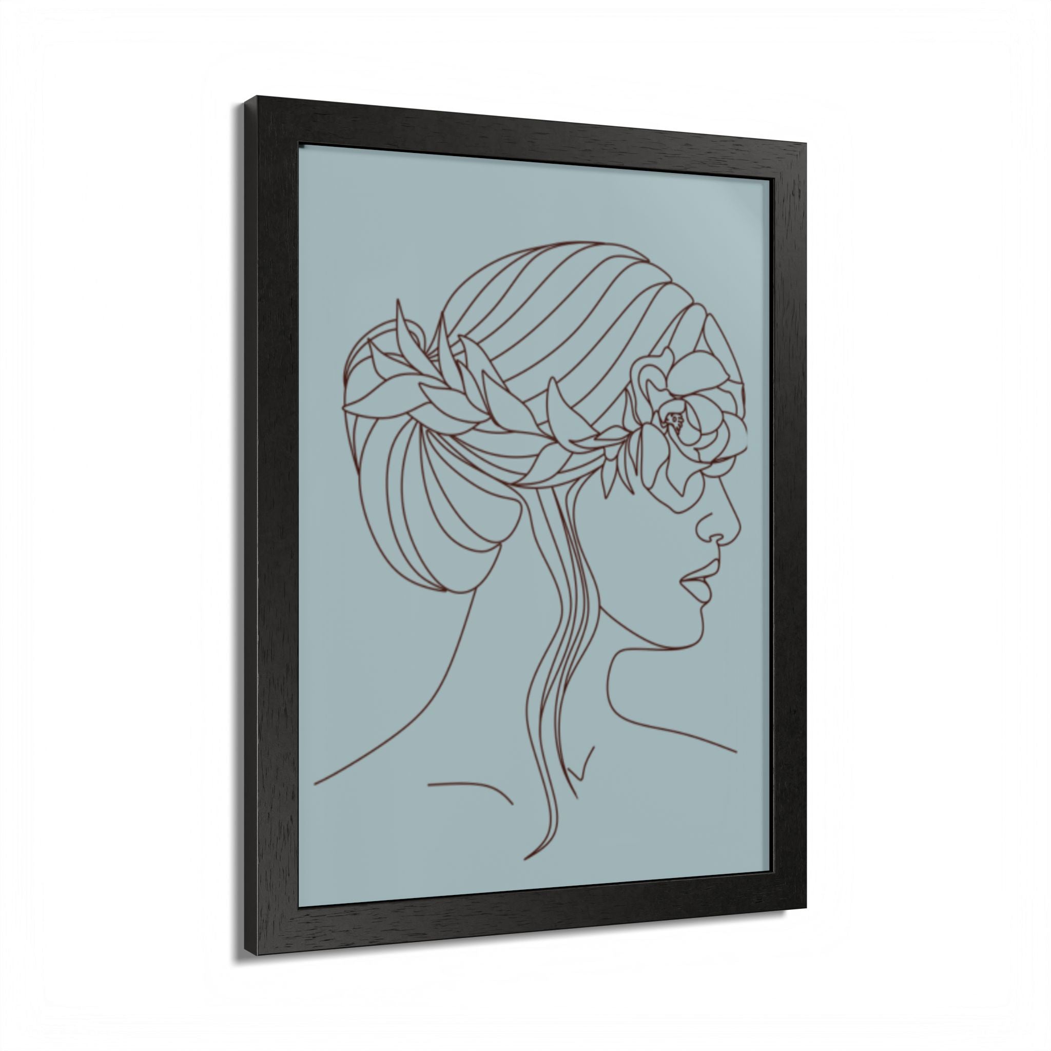 Multi-Color Framed Poster | Abstract Wall Art, Boho Home Decor | Pattern 5