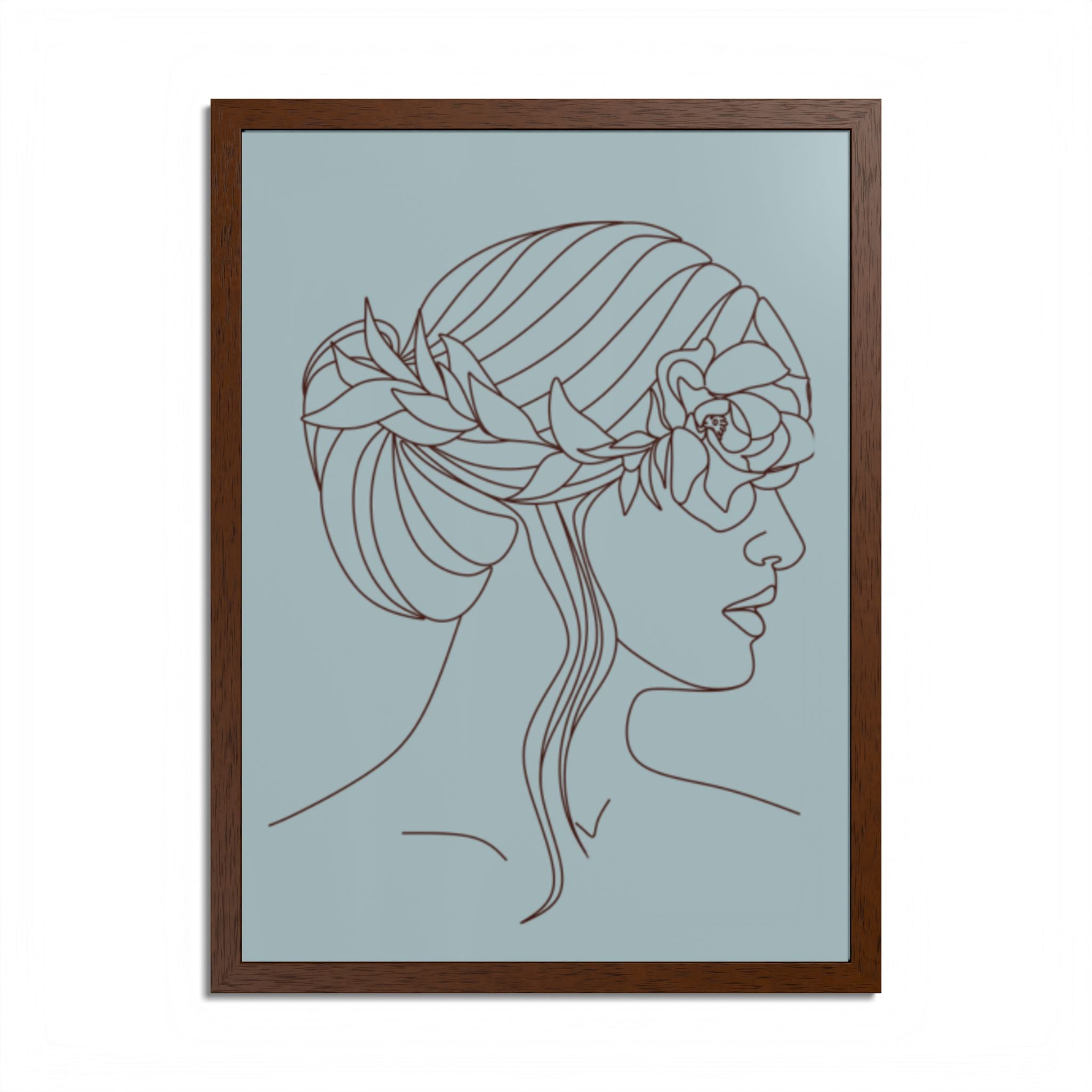 Multi-Color Framed Poster | Abstract Wall Art, Boho Home Decor | Pattern 5