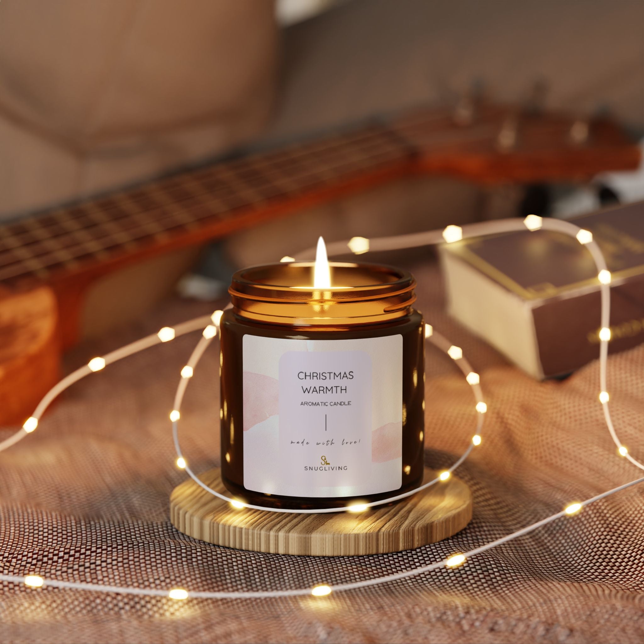 SnugLiving Aromatic/Scented Candle : Christmas Warmth