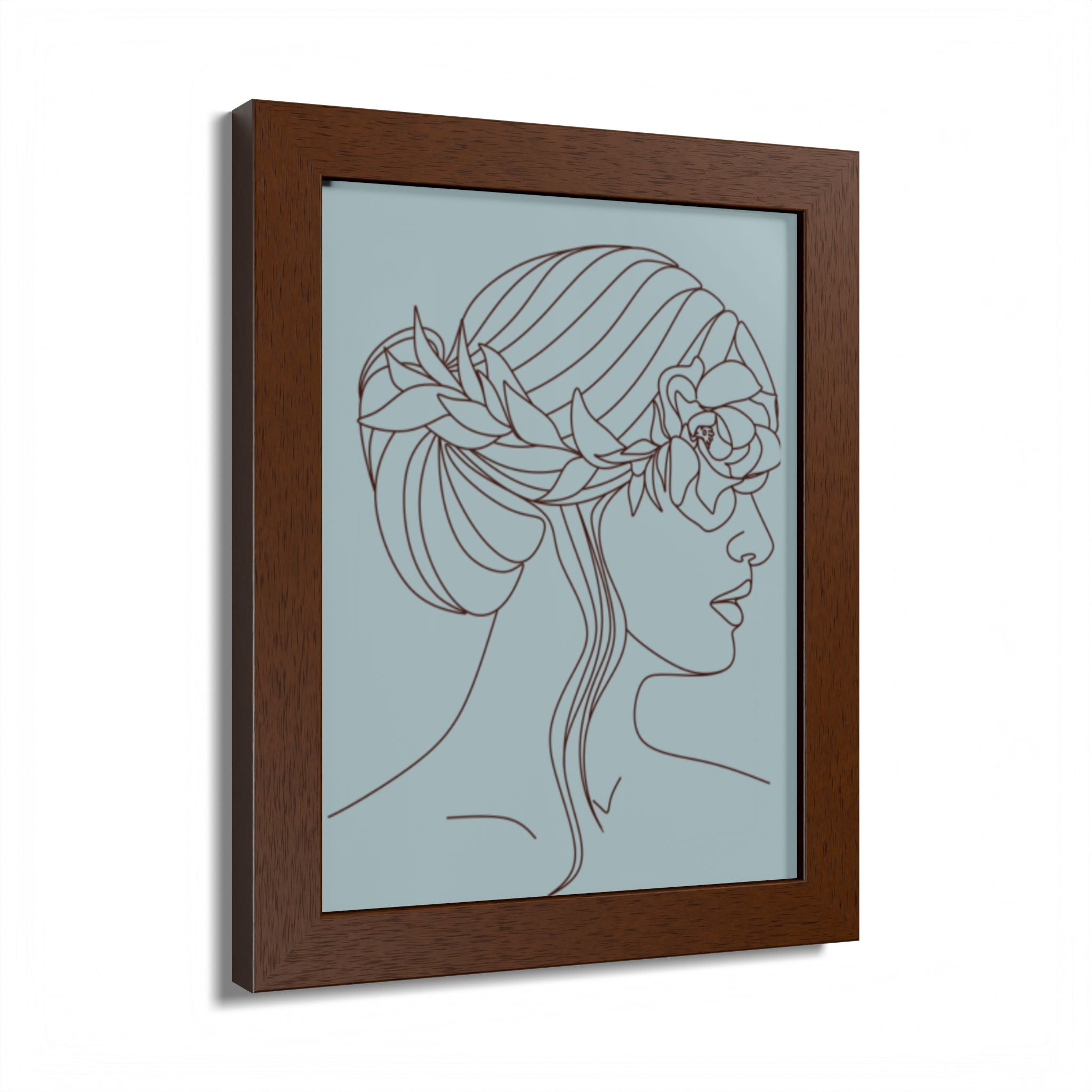 Multi-Color Framed Poster | Abstract Wall Art, Boho Home Decor | Pattern 5
