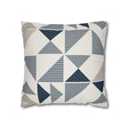 Two Way Cushion Cover, Throw pillow Case for Couch ( Single Piece) : Geometric Pattern - SnugLiving