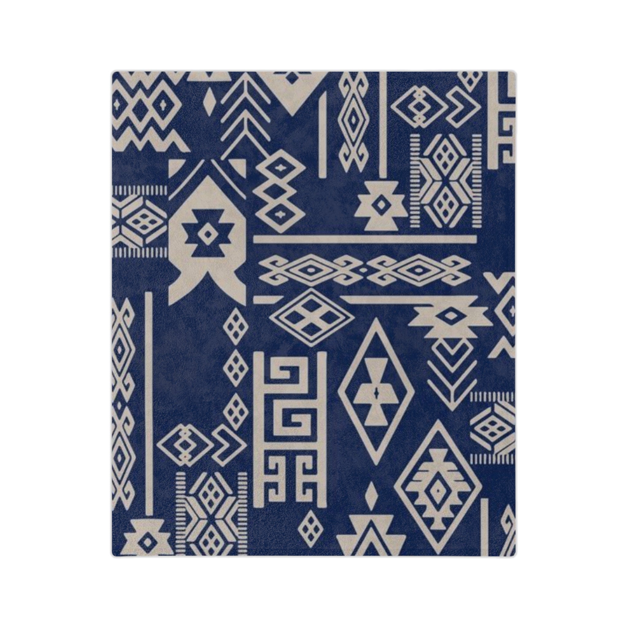 Microfiber Blanket | Soft Throw for Home Decor - Deep Blue