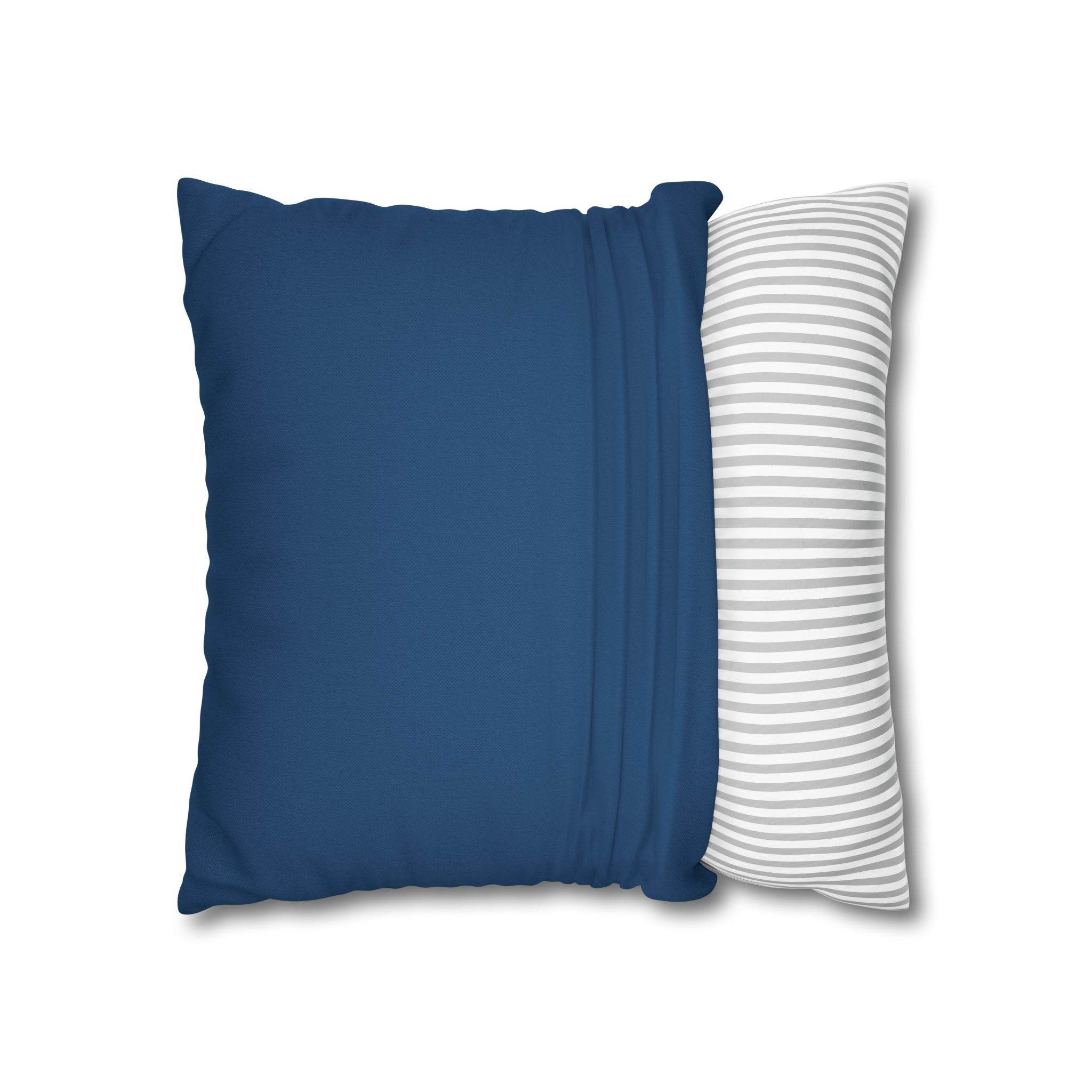 Cushion Cover, Throw pillow Case for Couch ( Single Piece) : Blue & White Floral - SnugLiving