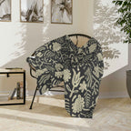 Microfiber Blanket | Soft Throw for Home Decor - Charcoal - SnugLiving