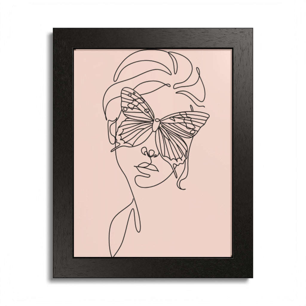 Multi-Color Framed Poster | Abstract Wall Art, Boho Home Decor | Pattern 7