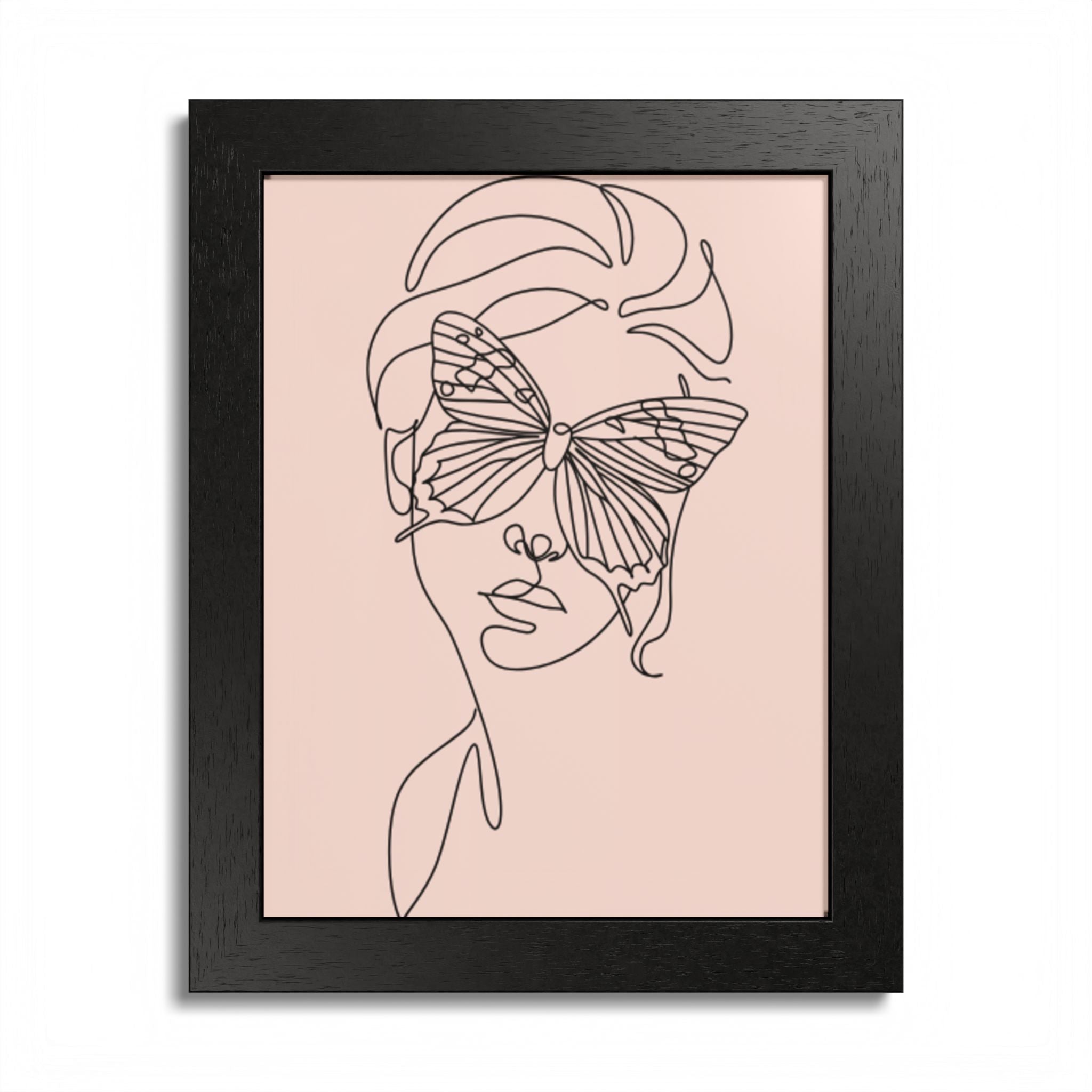 Multi-Color Framed Poster | Abstract Wall Art, Boho Home Decor | Pattern 7