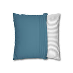 Cushion Cover, Throw pillow Case for Couch (Single Piece): Patterned Grey Azure - SnugLiving