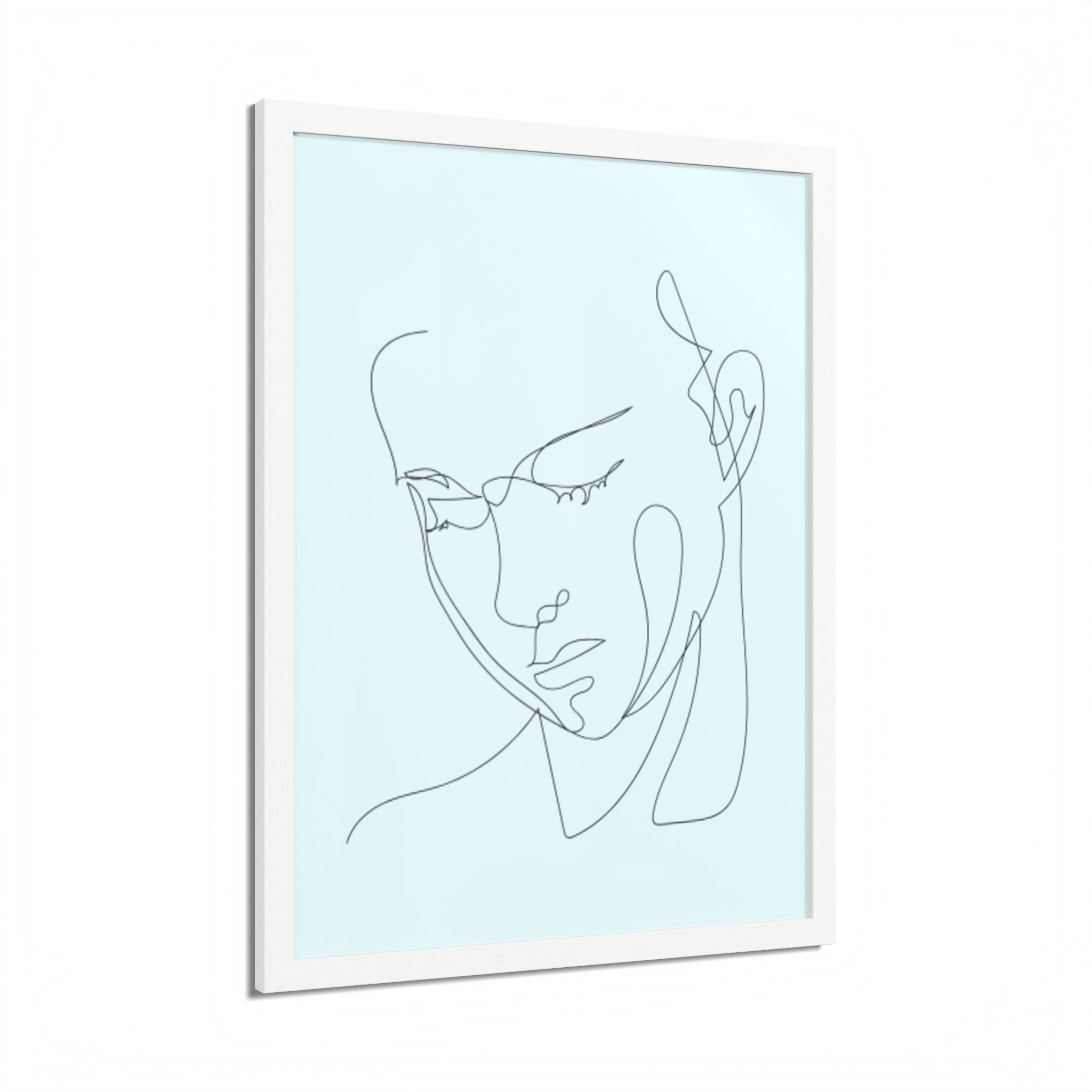 Multi-Color Framed Poster | Abstract Wall Art, Boho Home Decor | Pattern 8