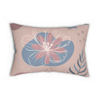 Lounge Pillow, Throw Pillow with Fillers/Insert (Single Piece) : Pastel Grey Orange - SnugLiving