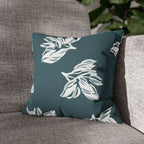 Cushion Cover, Throw pillow Case for Couch (Single Piece) : Bottle Green - SnugLiving