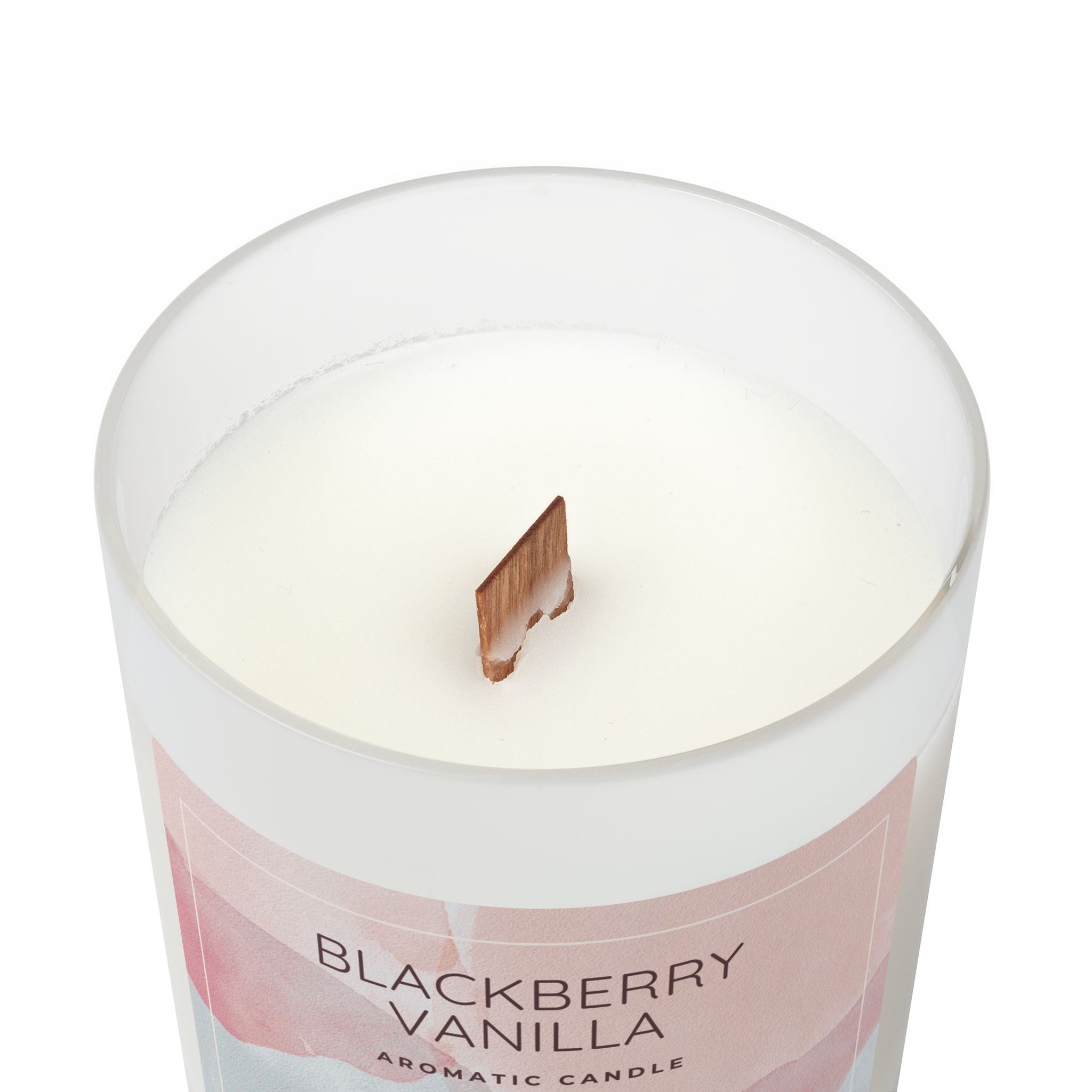 SnugLiving  Aromatic/Scented Glass Candle, 11oz : Blackberry Vanilla