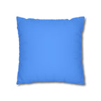 Cushion Cover, Throw pillow Case for Couch (Single Piece) : Soft Blue - SnugLiving