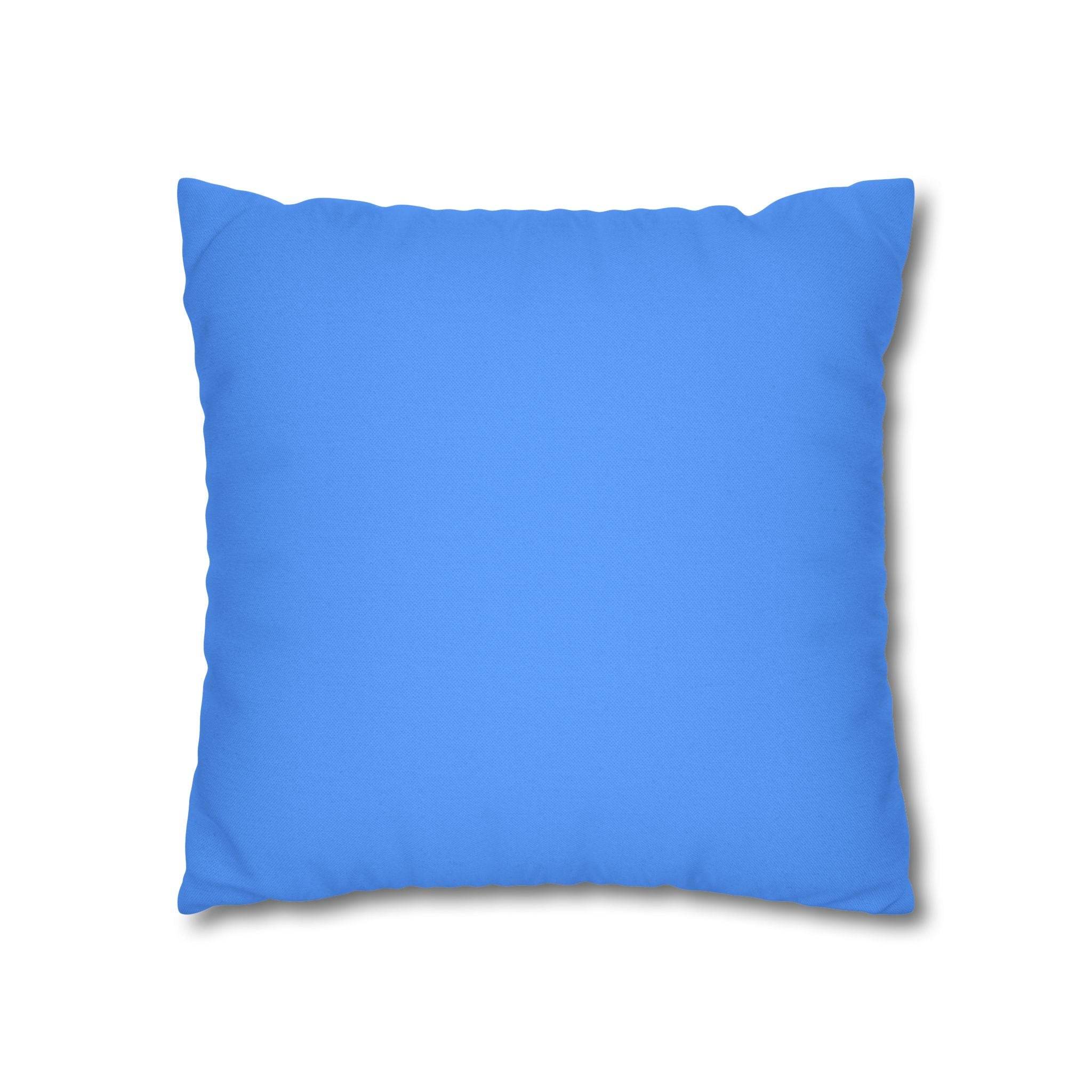 Cushion Cover, Throw pillow Case for Couch (Single Piece) : Soft Blue - SnugLiving