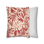 Cushion Cover, Throw pillow Case for Couch (Single Piece) : Crimson Red - SnugLiving