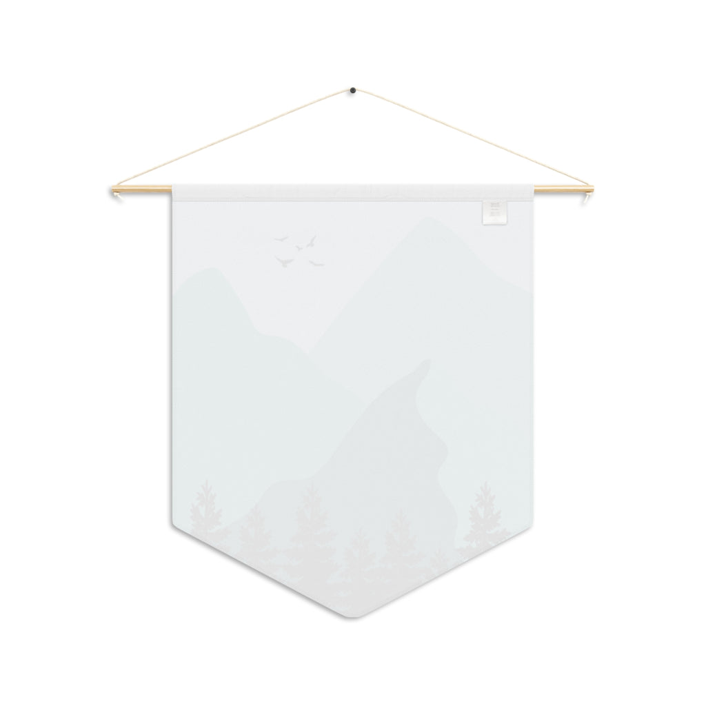 Pennant Flag/Wall Art - Mountain Scene