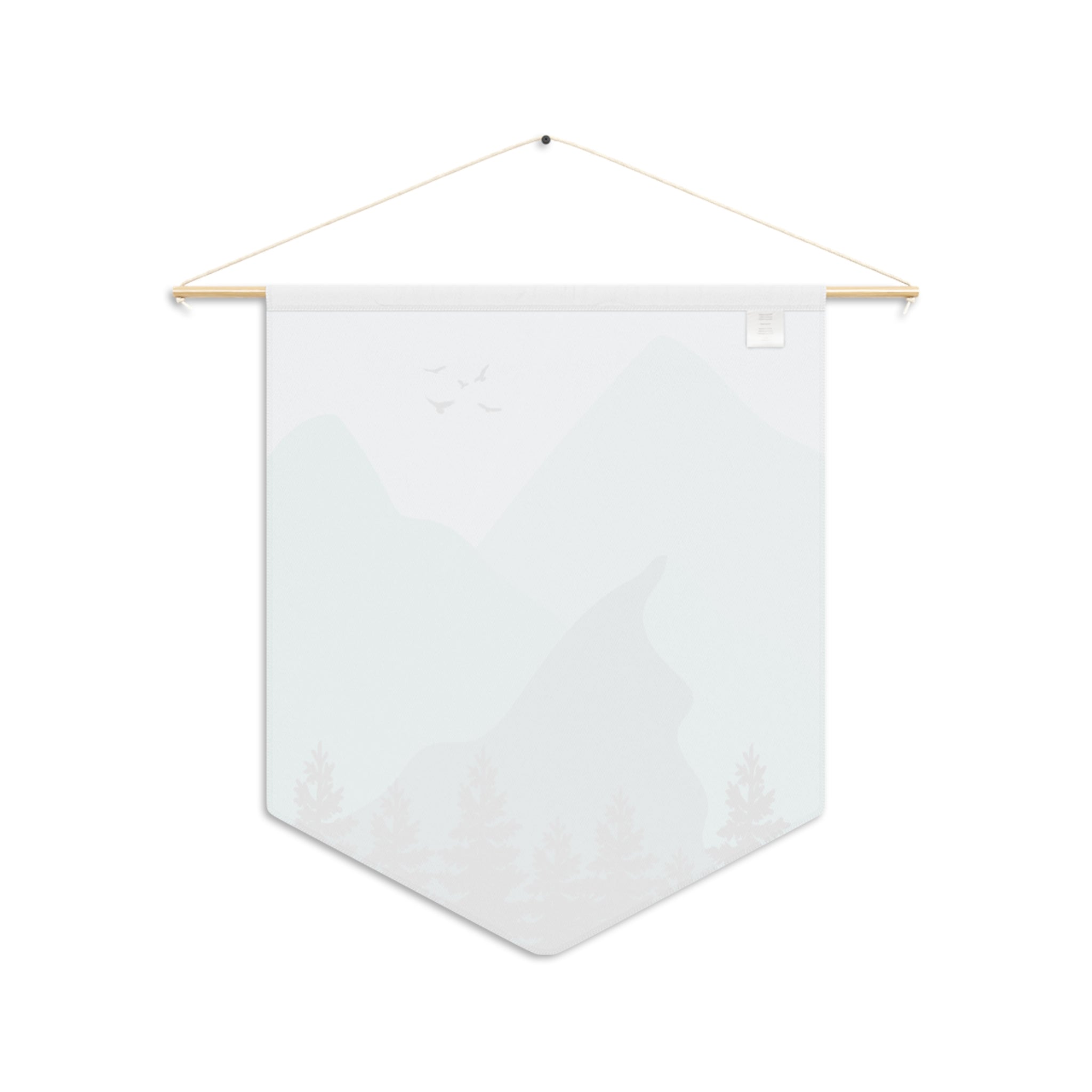 Pennant Flag/Wall Art - Mountain Scene