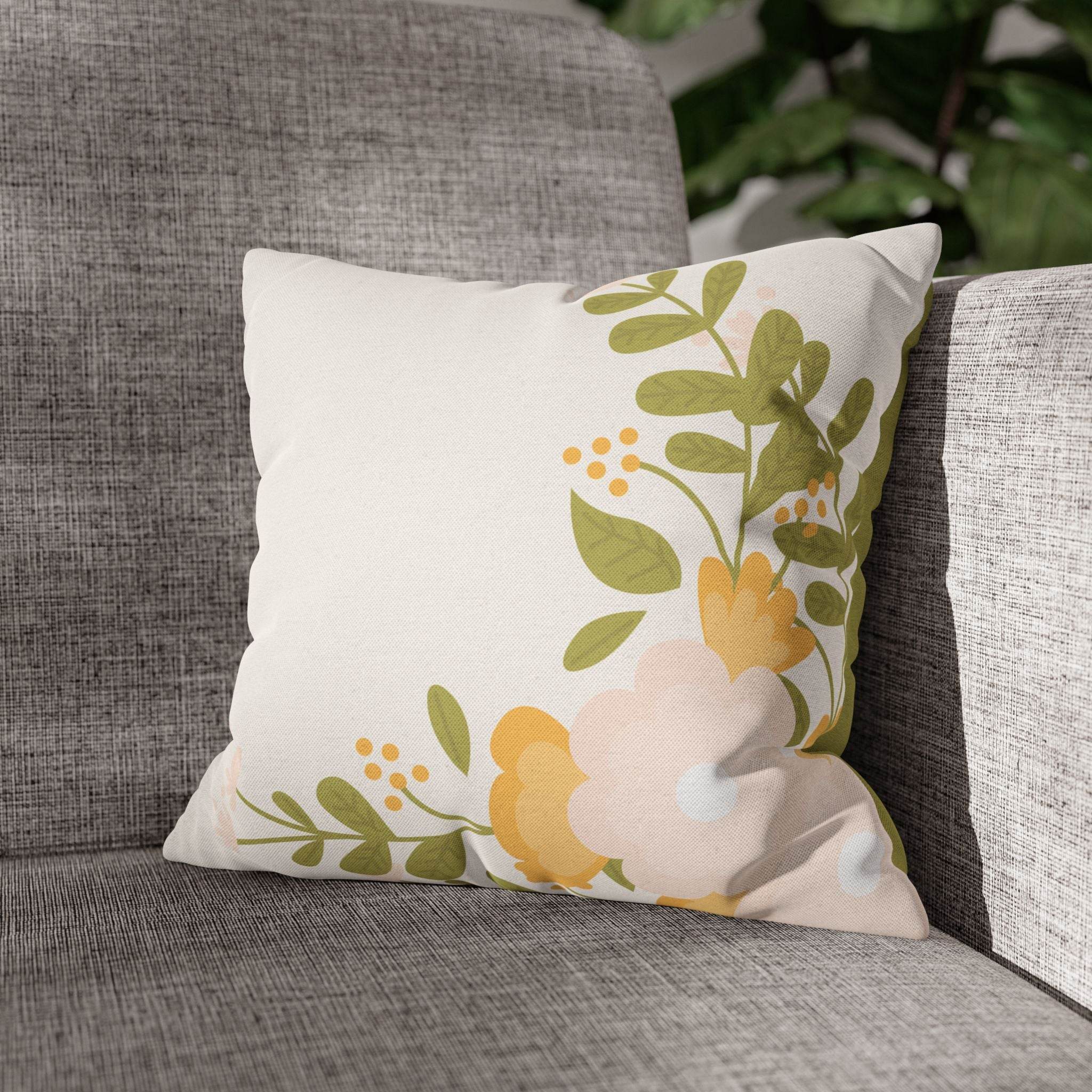 Copy of Copy of Copy of Copy of Cushion Cover, Throw pillow Case for Couch ( Single Piece) : Orange Pattern - SnugLiving