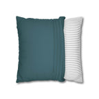 Cushion Cover, Throw pillow Case for Couch (Single Piece) : Bottle Green - SnugLiving