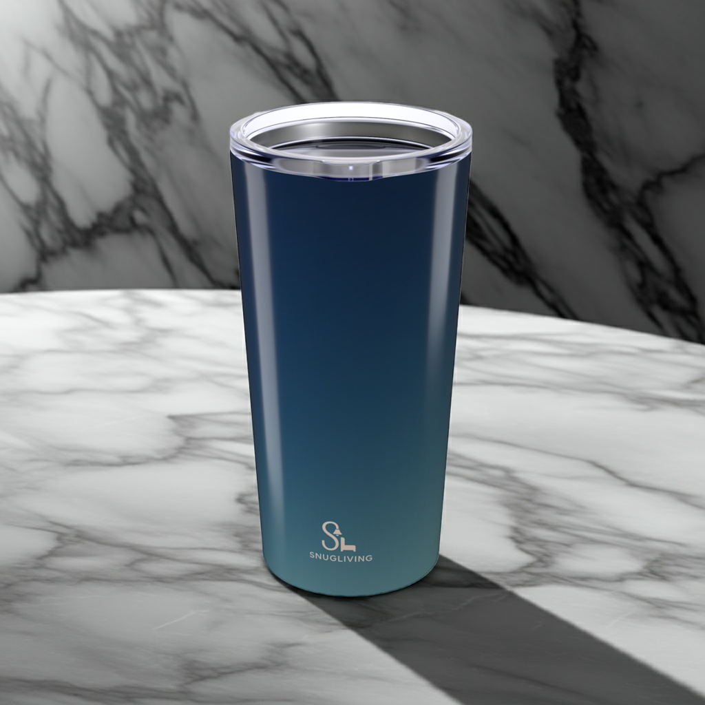 Stylish Insulated Tumbler 20oz - Teal - SnugLiving